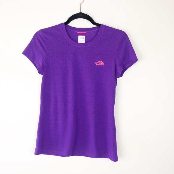 The North Face Tops - The North Face Purple Tee Size Small
